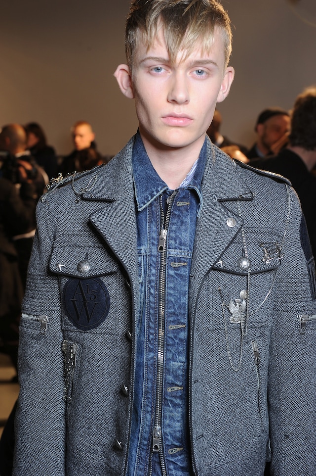 Diesel Black Gold AW15, Menswear, Dazed backstage 6