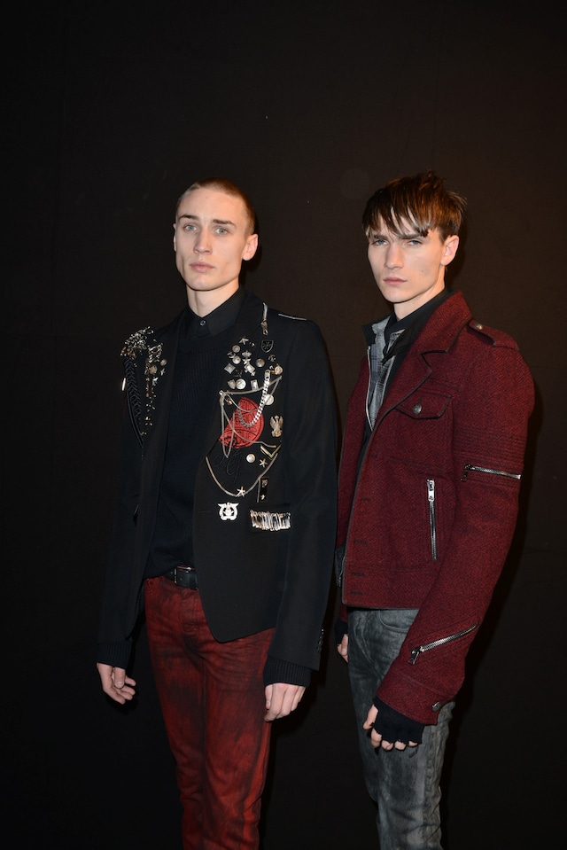 Diesel Black Gold AW15, Menswear, Dazed backstage 5