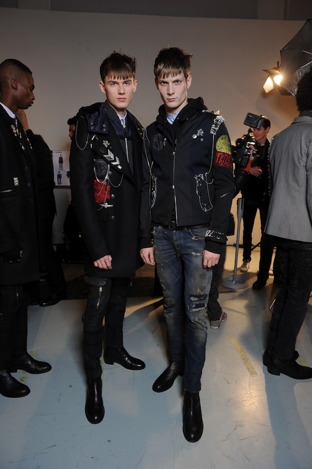 Diesel Black Gold AW15, Menswear, Dazed backstage 9