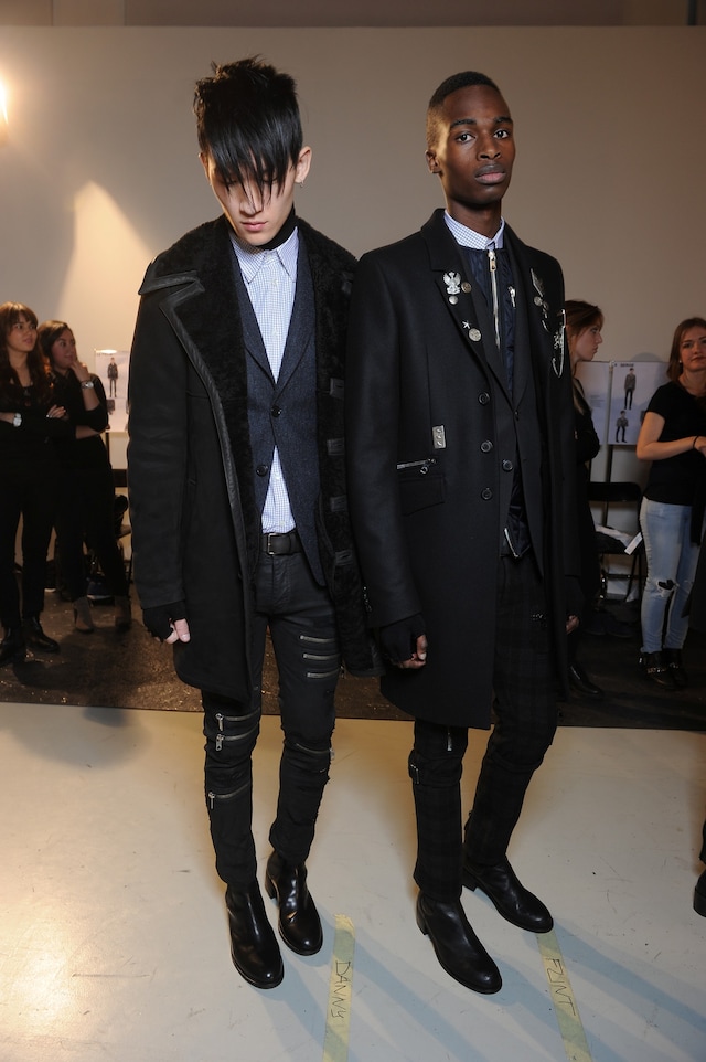 Diesel Black Gold AW15, Menswear, Dazed backstage 11