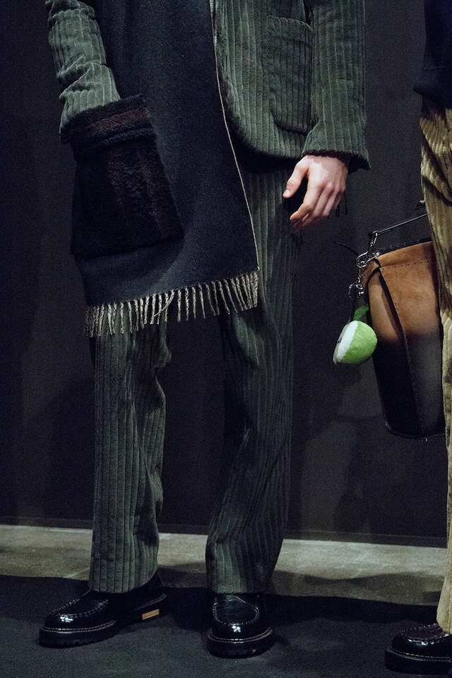Fendi AW15 Mens Milan Green Panelled Suit 16