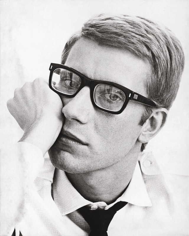 Portrait of Yves Saint Laurent in 1964_&#169;Fondation 