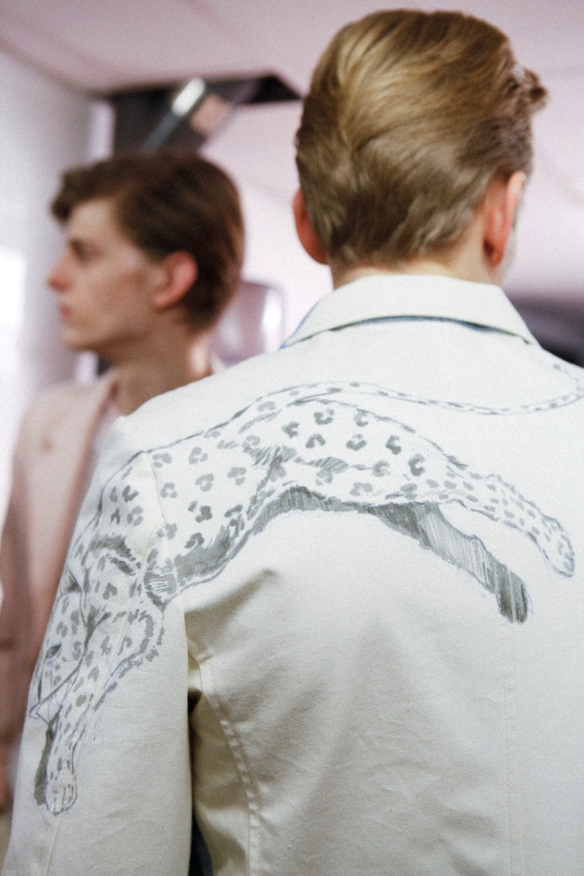 Walter Van Beirendonck AW15 Blazer Leopard Graphic 21