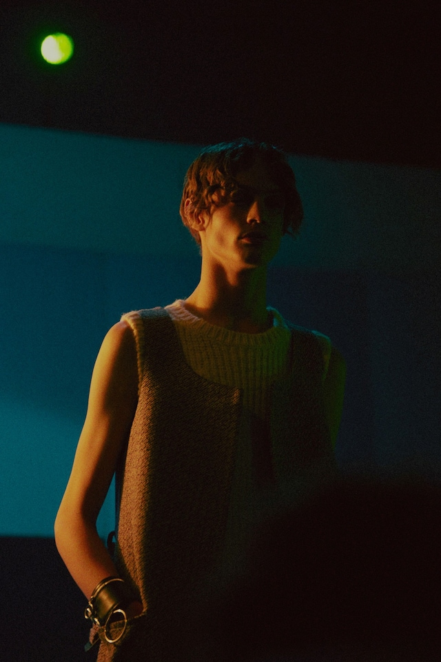Raf Simons AW15 Mens Rib Knit Sleeveless Crew 17