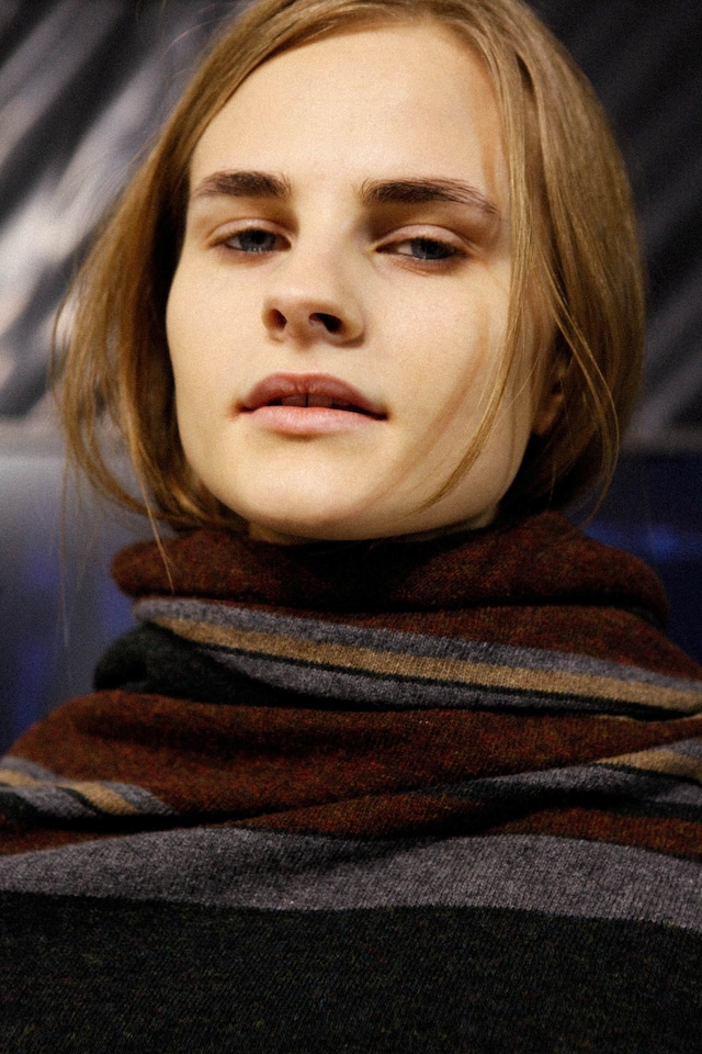 Kolor AW15 Mens Woman Multicolour Knit Scarf 13