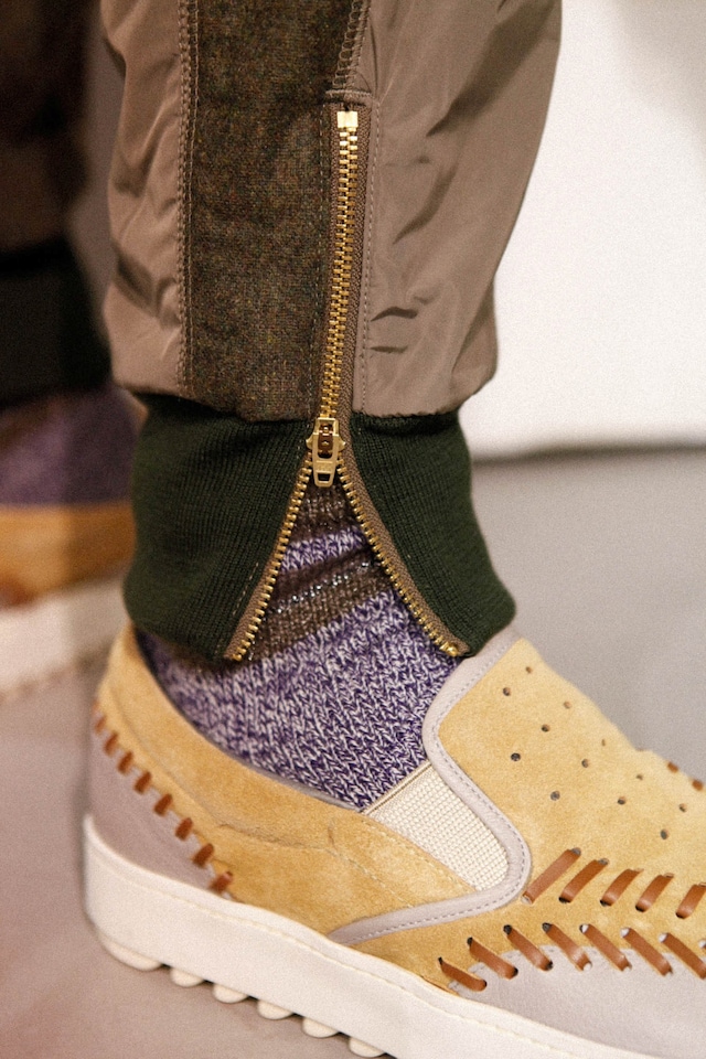 Kolor AW15 Mens Gold Zip Detail Trousers Slip-ons 21
