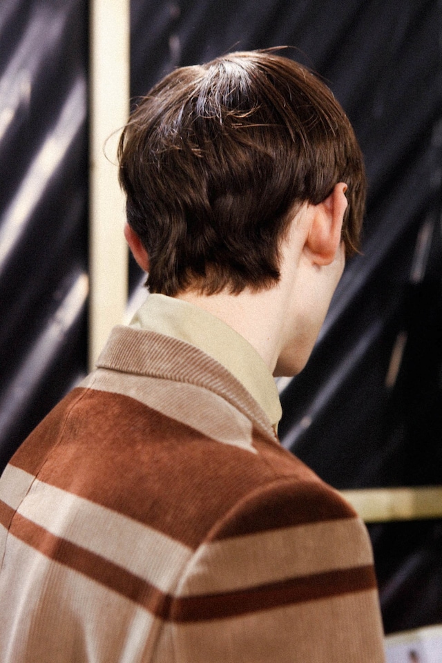 Kolor AW15 Mens Brown Corduroy Collar Shirt 24