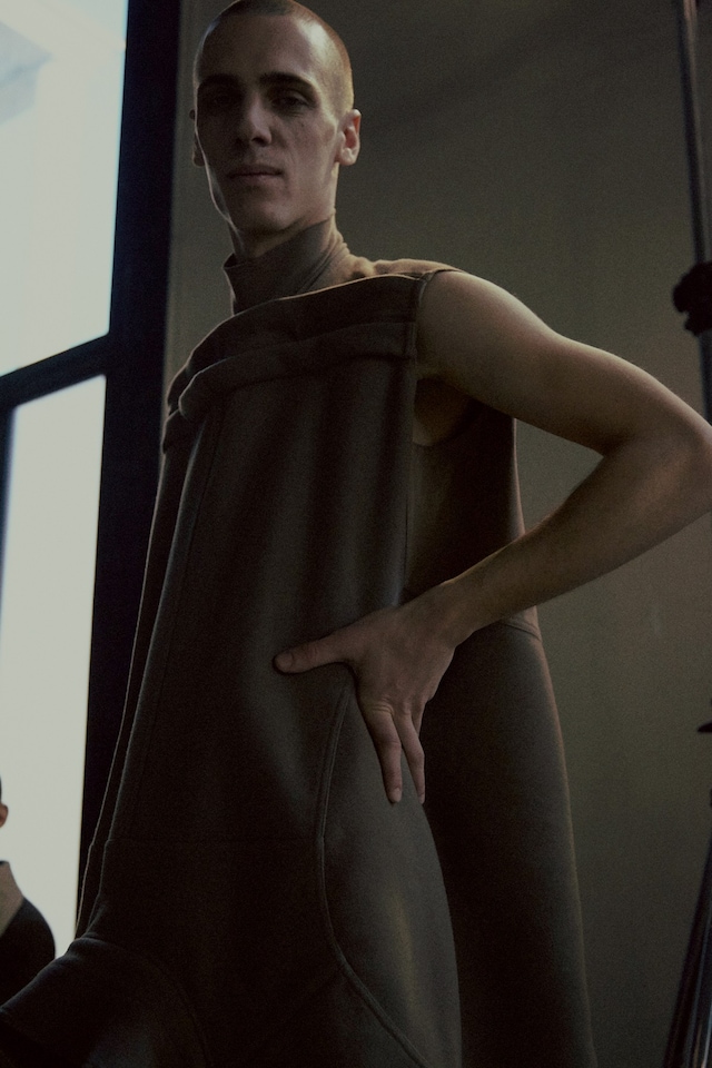 Rick Owens AW15 Dazed backstage Sphinx 30