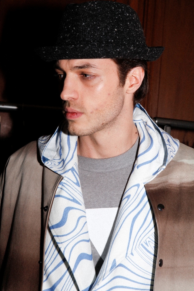 Pigalle AW15 Mens Flecked Hat Print Cotton Hooded Layer 13