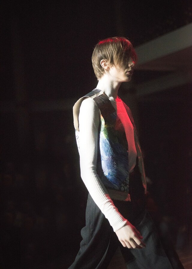 Maison Margiela AW15 Print Waistcoat Chelsea Boots 1