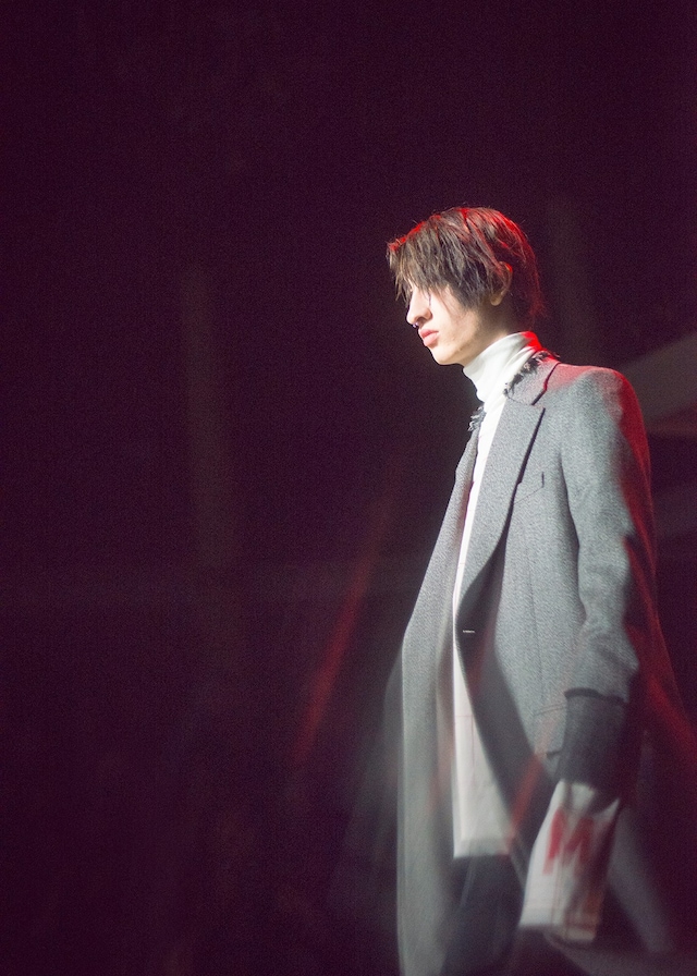 Maison Margiela AW15 White Turtleneck Grey Jacket 12