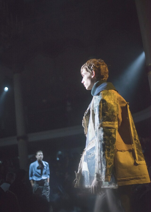 Maison Margiela AW15 Print Coat 7