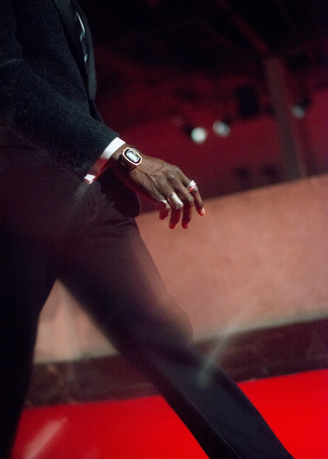 Junya Watanabe AW15 Silver Rings Gold And Black Watch 17