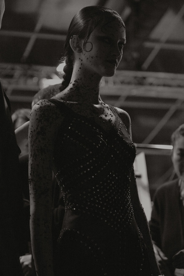 Givenchy AW15 Mens Dazed Backstage Black And White 11