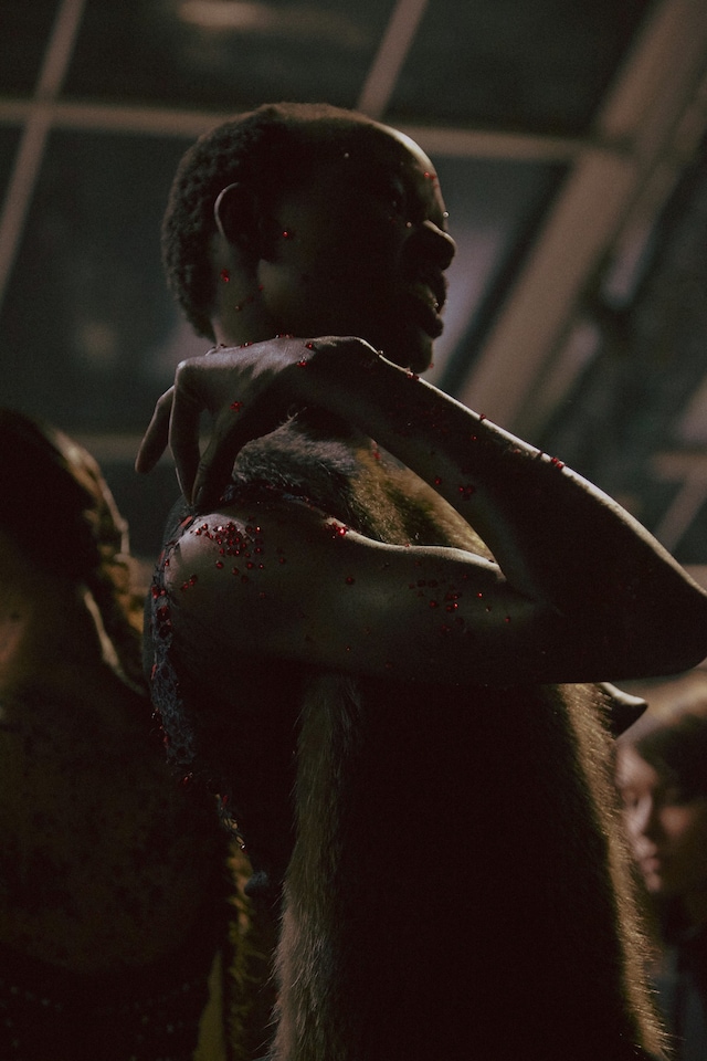 Givenchy AW15 Mens Dazed Backstage Make Up Pat Mcgrath Fur 15