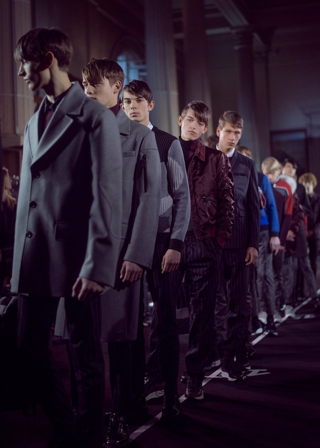 Krisvanassche AW15 Mens Group Shot Deep Colours Suit Jacket 3