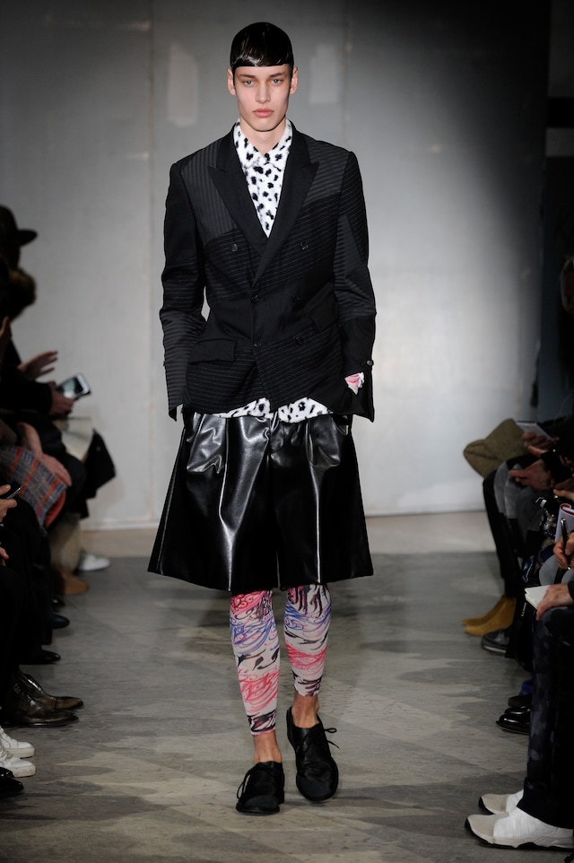 Comme des Gar&#231;ons Homme Plus AW15 Monochrome PVC Shorts 18
