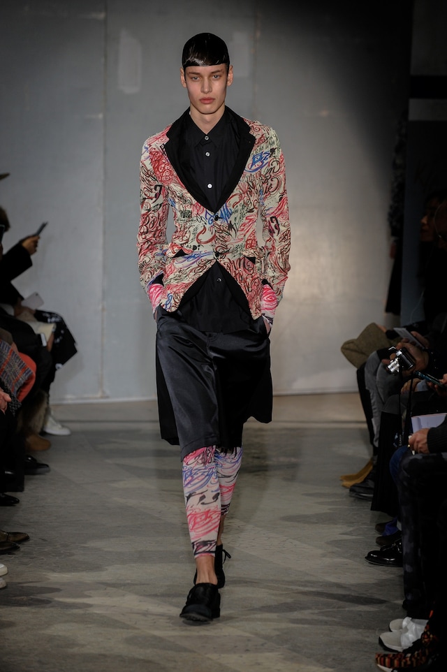 Comme des Gar&#231;ons Homme Plus AW15 Tattoo Print Cardigan 15
