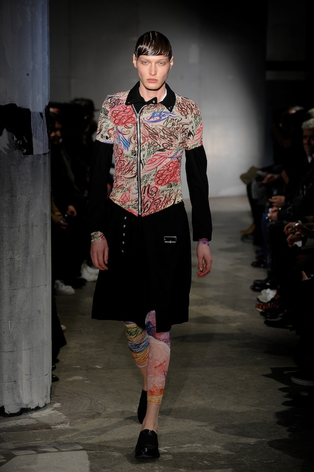 Comme des Gar&#231;ons Homme Plus AW15 asymmetric Zip Top 20