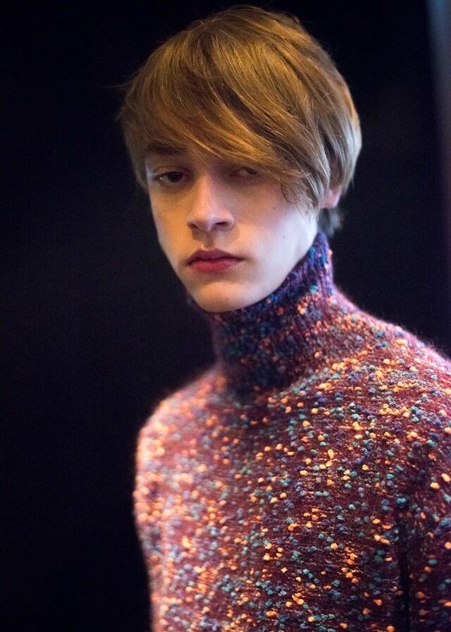 Kenzo AW15 Mens Flecked Knit High Neck Turtleneck Jumper 6