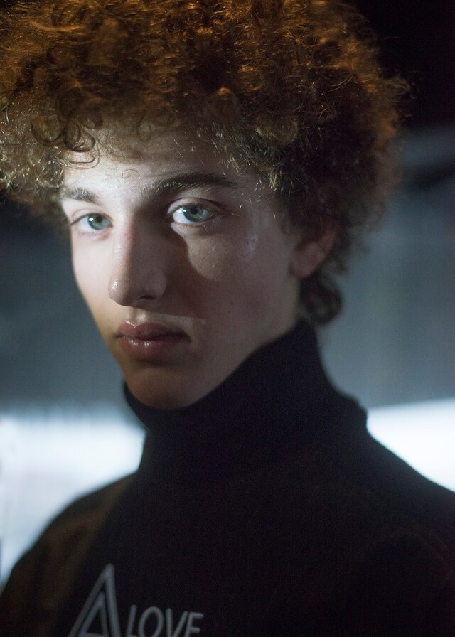 Kenzo AW15 Mens Close Up Shot Natural Black Turtleneck 25
