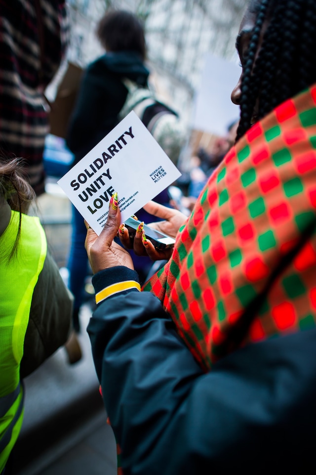Nigerian Lives Matter Boko Haram protest in London 12