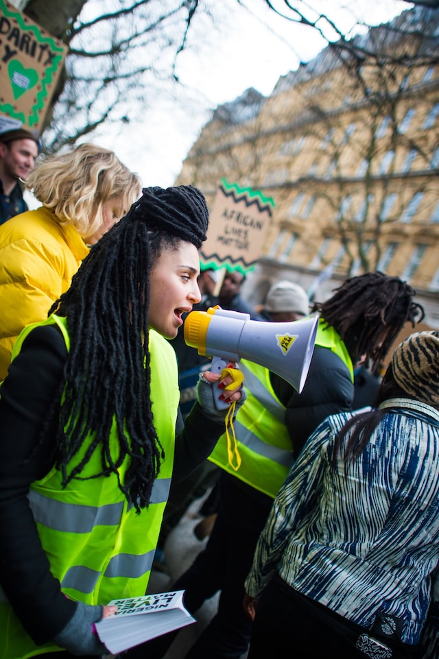 Nigerian Lives Matter Boko Haram protest in London 10