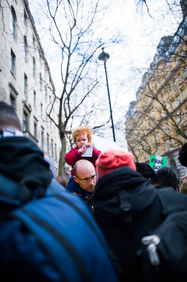 Nigerian Lives Matter Boko Haram protest in London 15