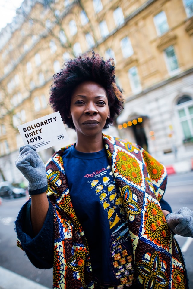 Nigerian Lives Matter Boko Haram protest in London 16