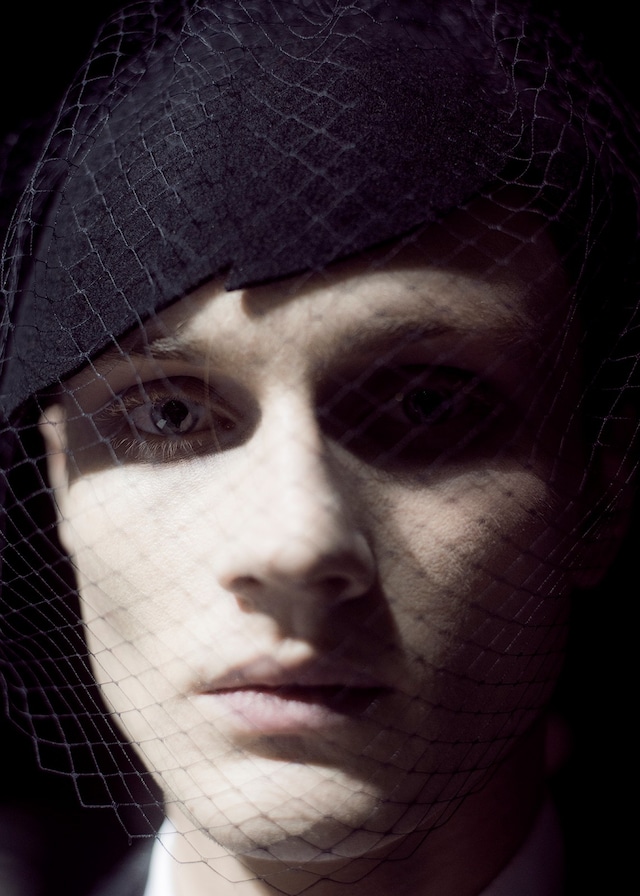 Thom Browne AW15 Mens Close Up Face Netting Hat 20