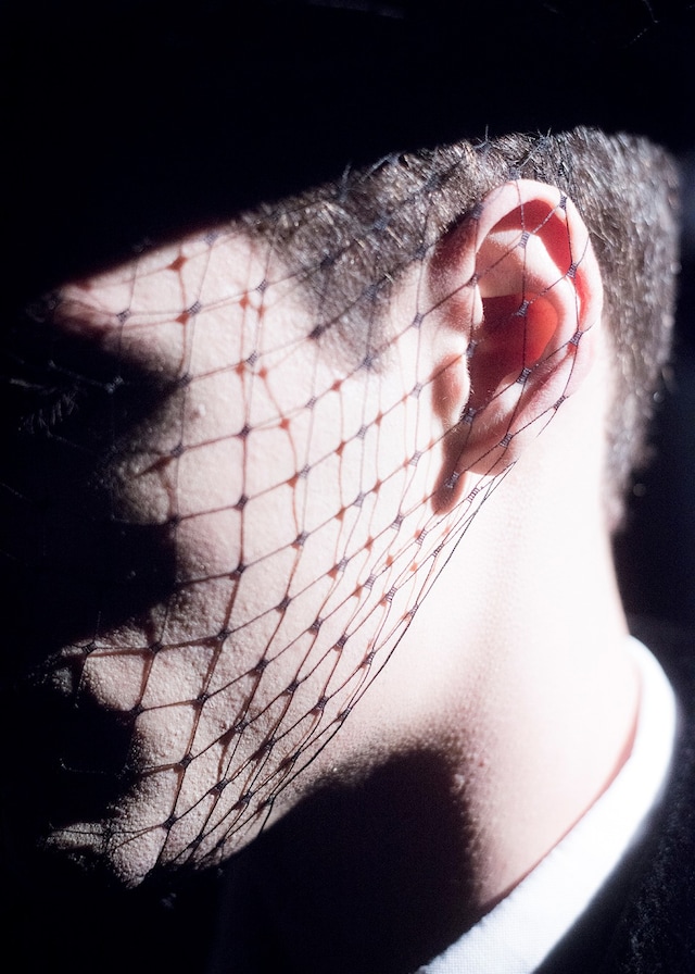 Thom Browne AW15 Mens Close Up Face Netting 22