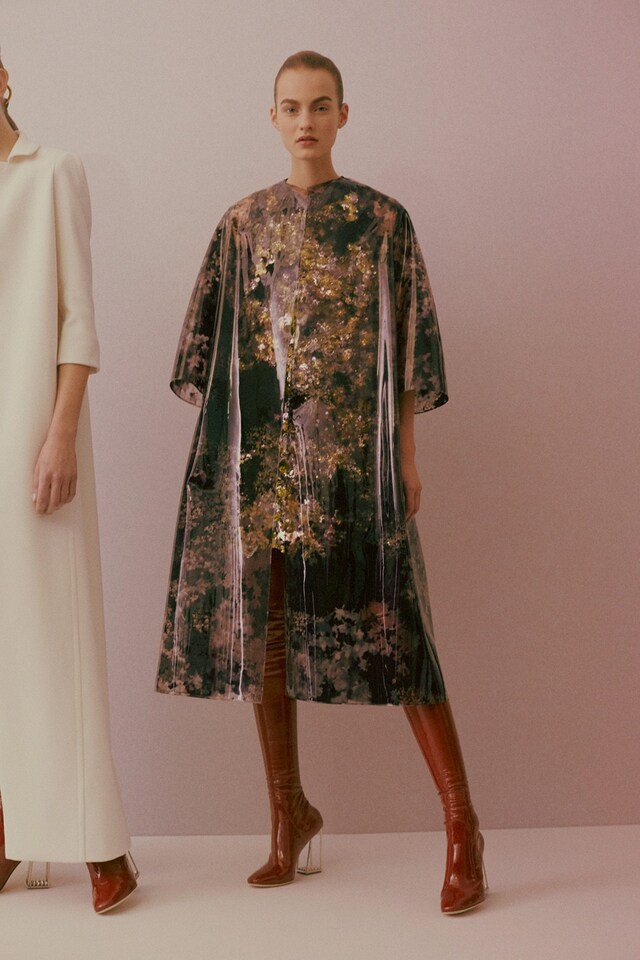 Christian Dior Haute Couture SS15 Plastic Collarless Gold 9