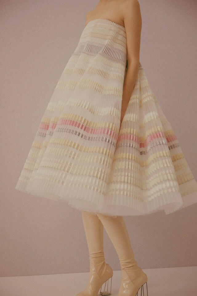 Christian Dior Haute Couture SS15 Strapless Full Dress 28