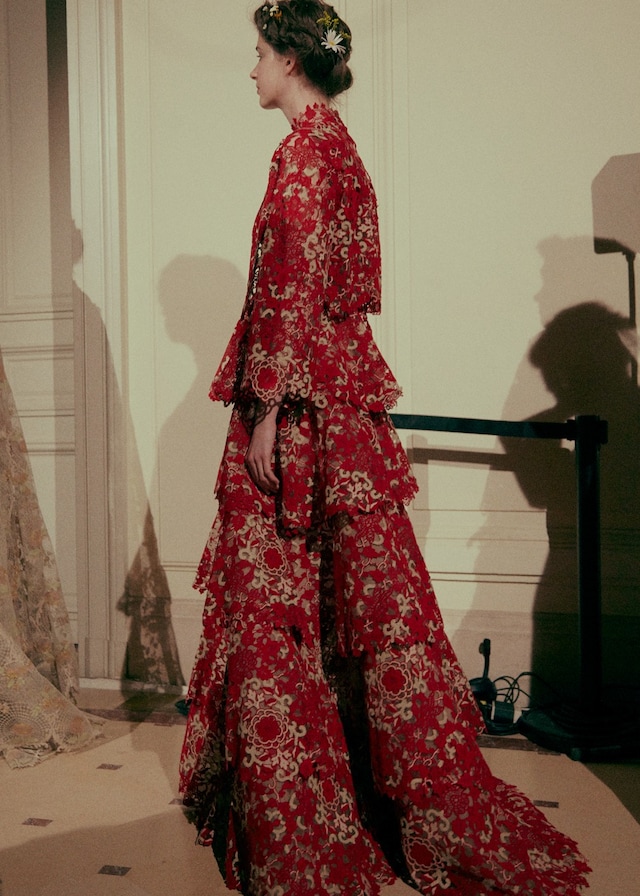 Backstage at Valentino Haute Couture SS15 9