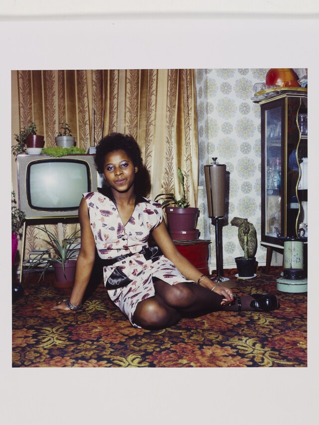 Neil Kenlock, ‘Untitled [Young woman seated] staying power 7