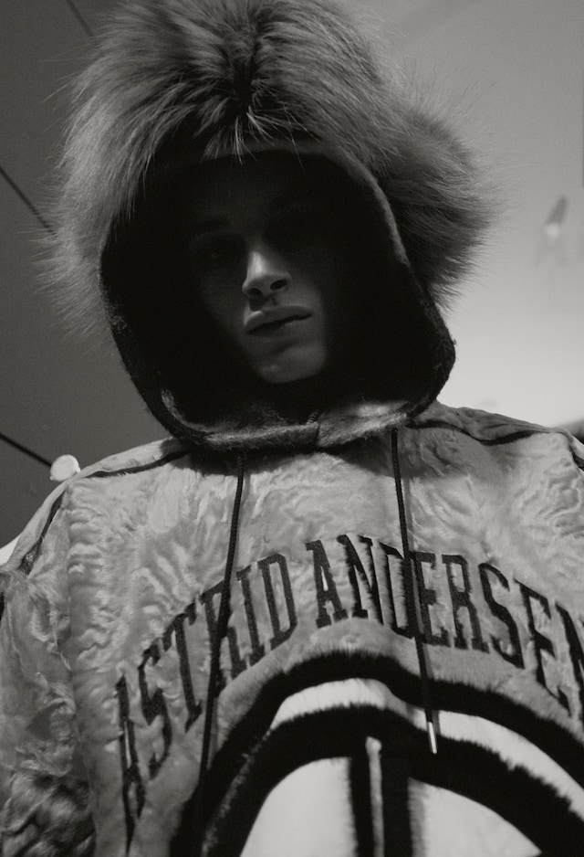 ASTRID ANDERSEN AW15 Menswear Fur Sportswear 7