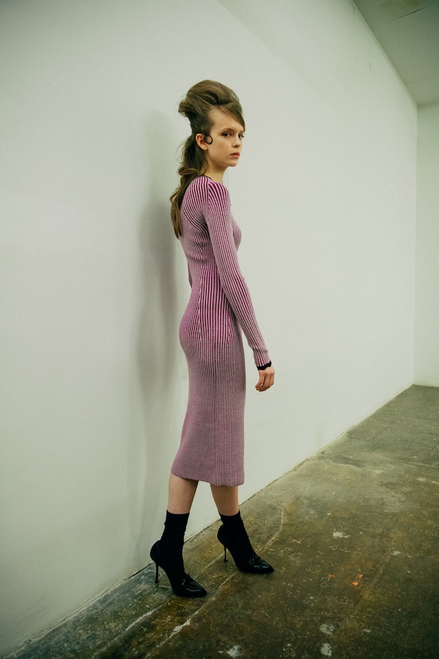 Adam Selman AW 15 John Waters Knitted Dress Manolo Blahnik 6