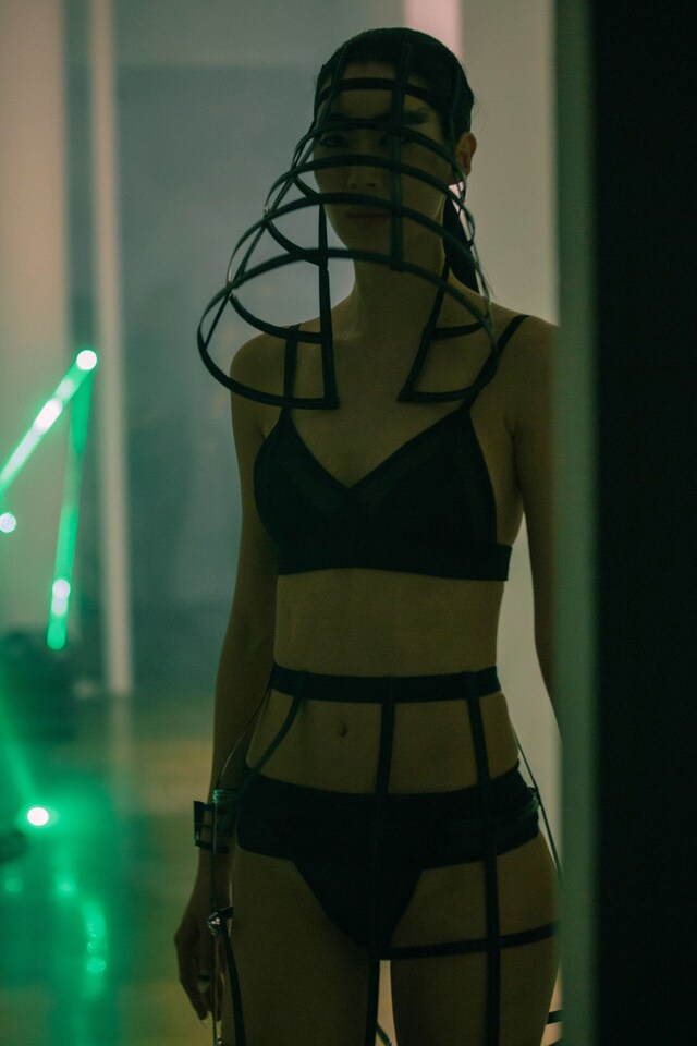 Chromat AW 15 3D Printing Mindfiles Lingerie Laser Synthetic 8