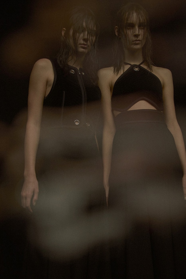 ALEXANDER WANG AW15 Gothic Japanese Lolita Victorian Velvet 6