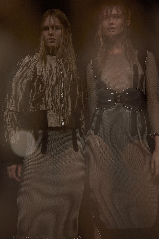 ALEXANDER WANG AW15 Gothic Japanese Lolita Victorian Studded 15