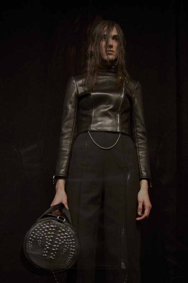 ALEXANDER WANG AW15 Gothic Japanese Lolita Victorian Leather 11