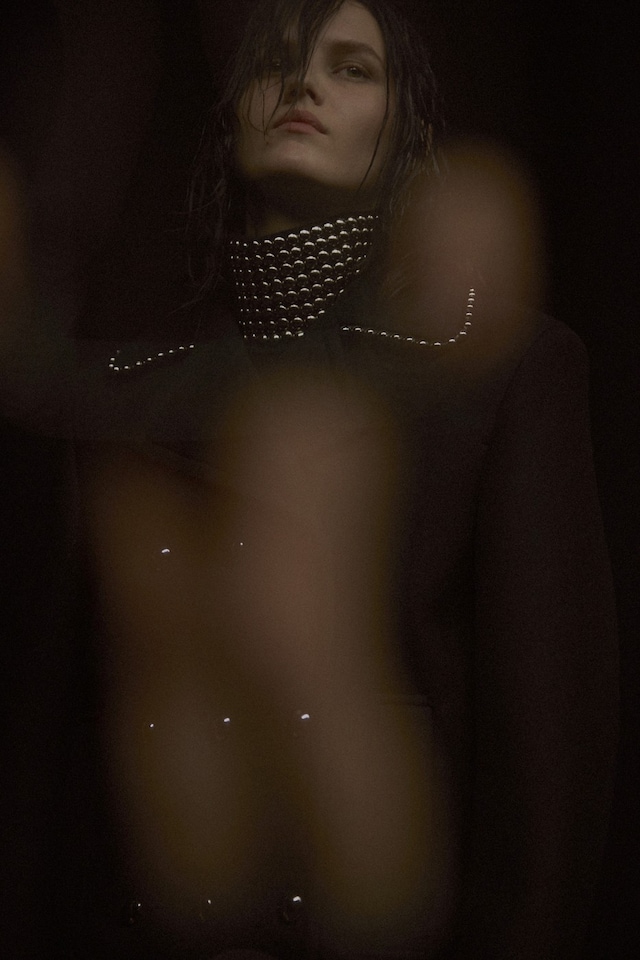 ALEXANDER WANG AW15 Gothic Japanese Lolita Victorian Studded 17