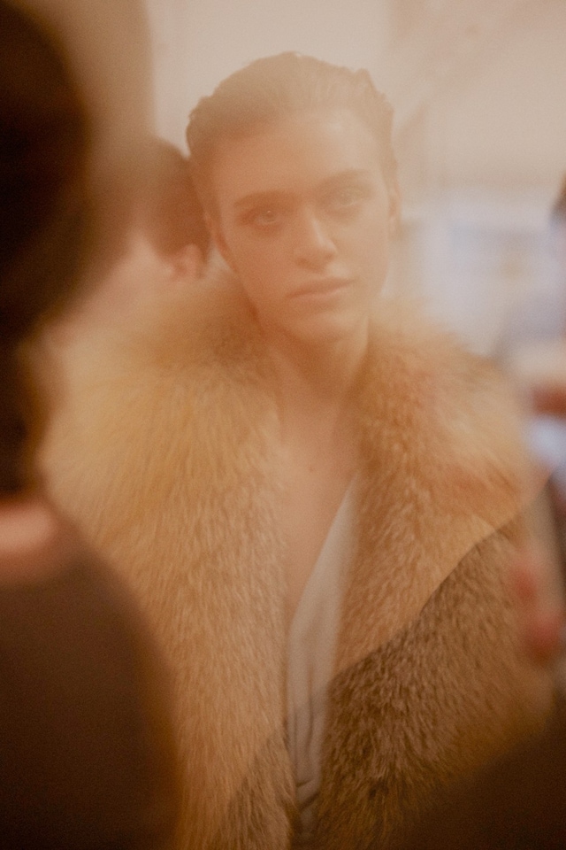 Altuzarra AW15 Fox Fur Lapel Tailoring 7