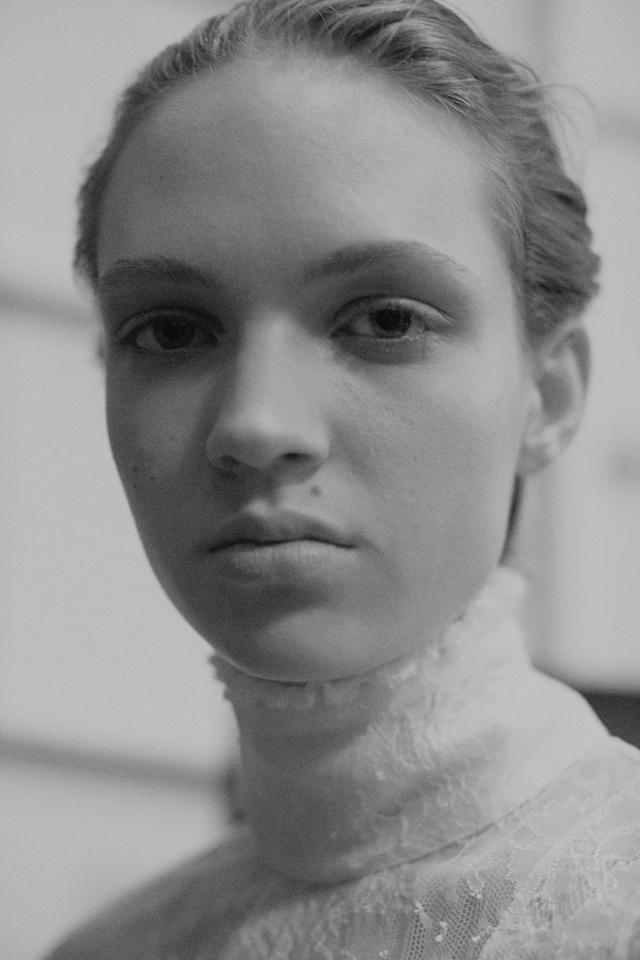 Altuzarra AW15 High Neck Lace Blouse 13