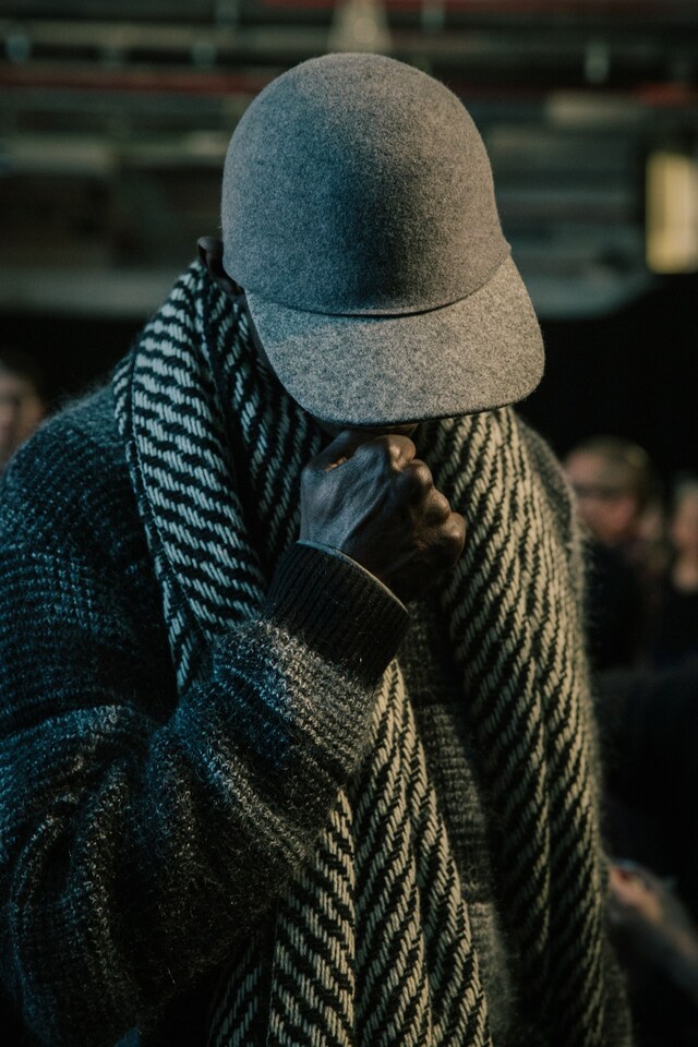 Public School AW15 Urban Layering 90s Sports Cap Oversized 15