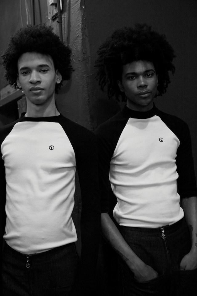 Telfar AW15 Backstage Dazed New York Raglan Sleeve Logo 17