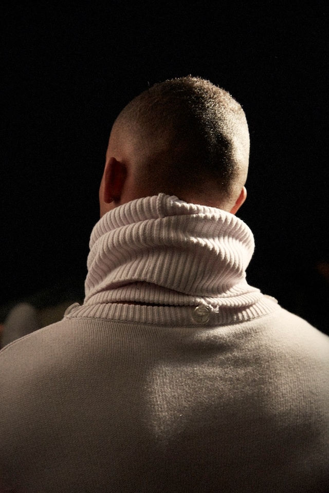 Telfar AW15 Backstage Dazed New York Back Shot Knit 22