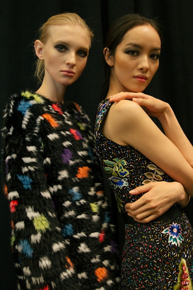 Diane von Furstenberg AW15, womenswear fur coloured, Dazed 5