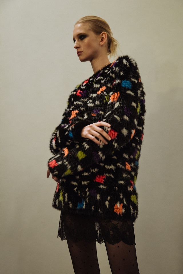 Diane von Furstenberg AW15, womenswear, fur, coloured Dazed 0