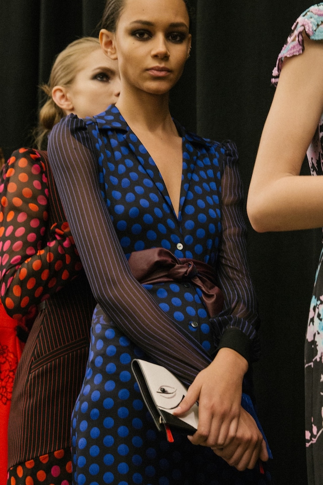 Diane von Furstenberg AW15, womenswear, Binx Walton, Dazed 17
